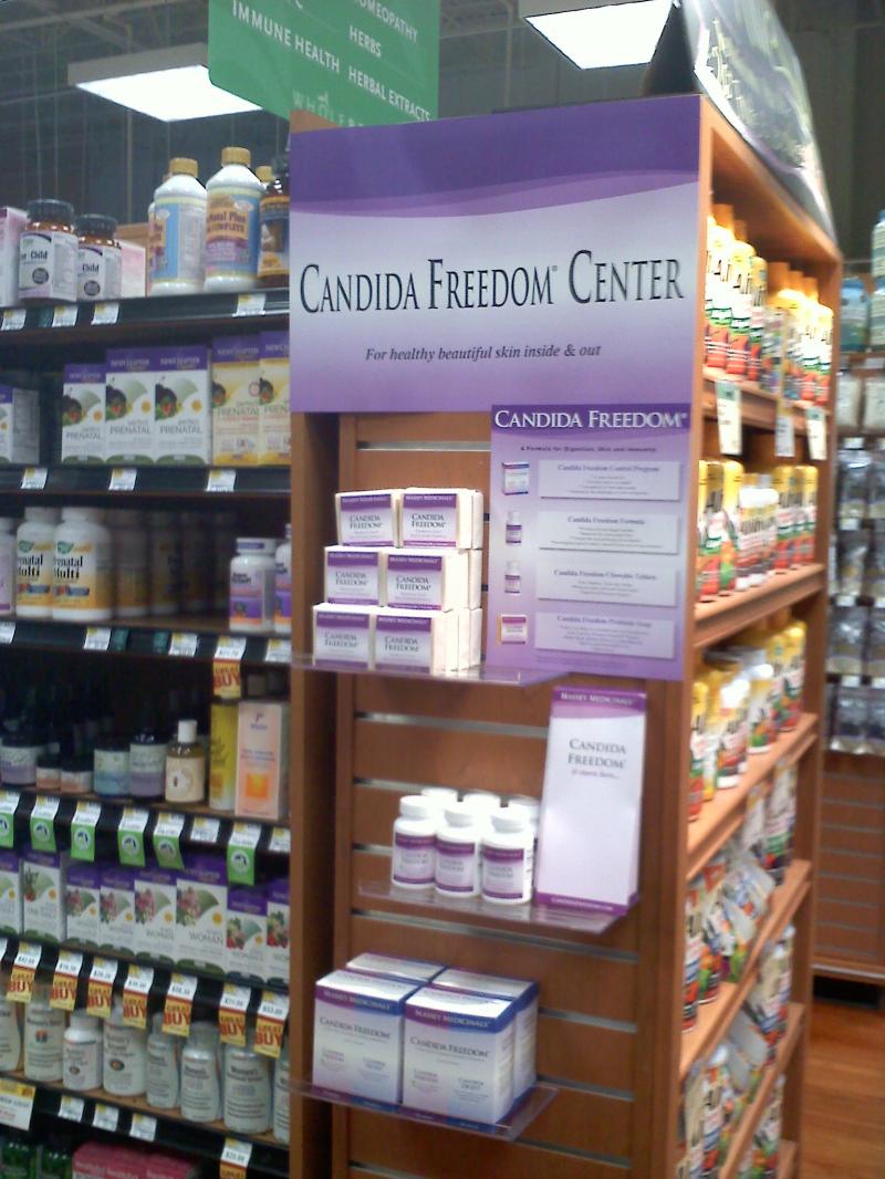Candida Freedom Endcap